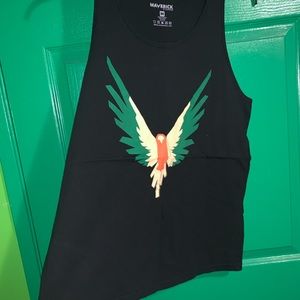 Maverick By Logan Paul Tank Top - Black Size M